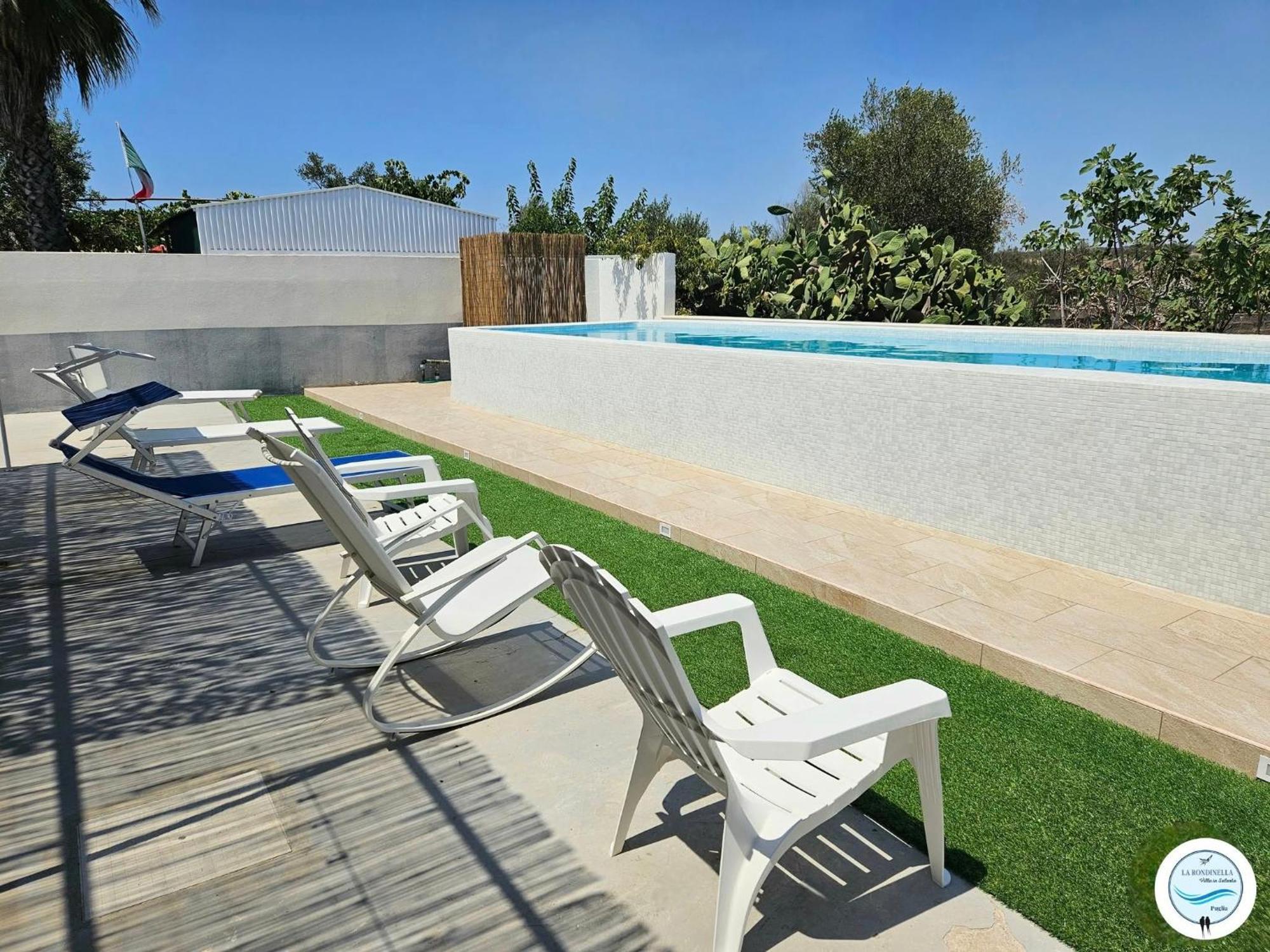 Villa La Rondinella - Torre San Giovanni Екстер'єр фото